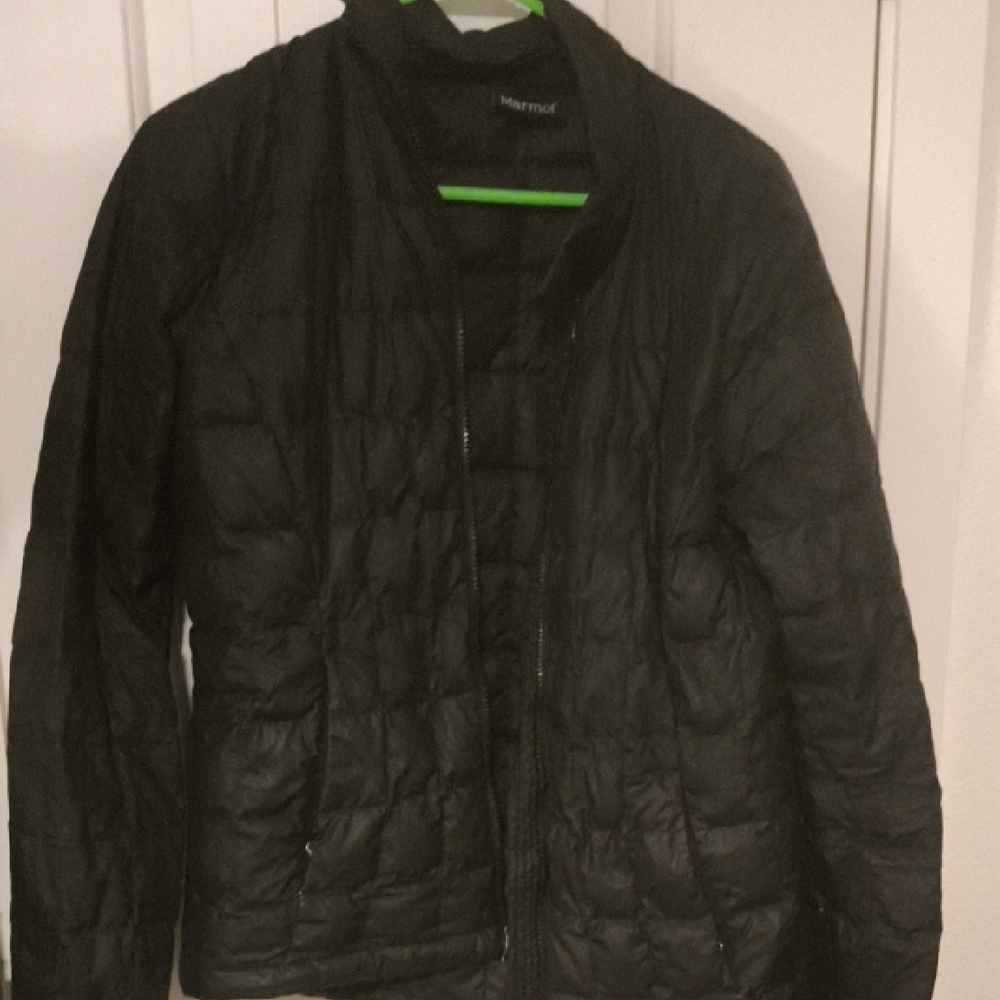 Marmot Men's Quilted Black Puffer Jacket